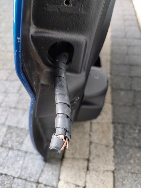 Drzwi prawe Casalini M14 z lusterkiem ligier microcar aixam