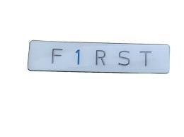 EMBLEMAT ZNACZEK NAKLEJKA NA BŁOTNIK MICROCAR DUE FIRST ORYGINAŁ