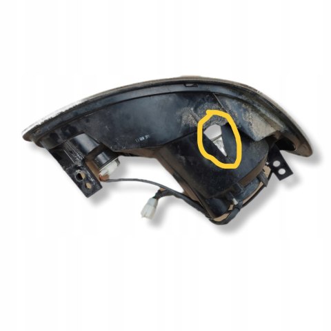 LAMPA PRZEDNIA MICROCAR MGO 2 F8C JSRC LEWA USZKODZONA