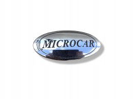 LOGO EMBLEMAT ZNACZEK CHROM MICROCAR MGO M8 M.GO ORYGINAŁ